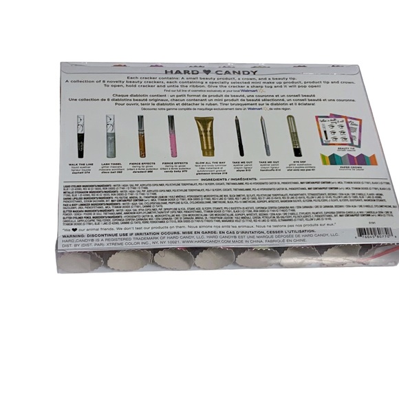 NWT Hard Candy Holiday Beauty makeup Crackers -set of 8 - Picture 3 of 4